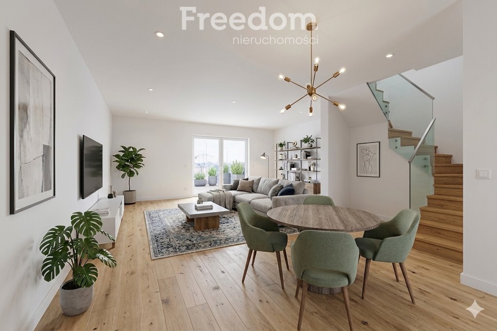 Nowoczesny dom w Zgorzałej z ogródkiem i poddaszem Zgorzała, Przepiórki  132m2 Foto 1