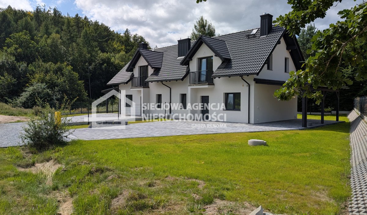 Na sprzedaż nowoczesny bliźniak z tarasem, garażem i ogrodem Somonino  110m2 Foto 1