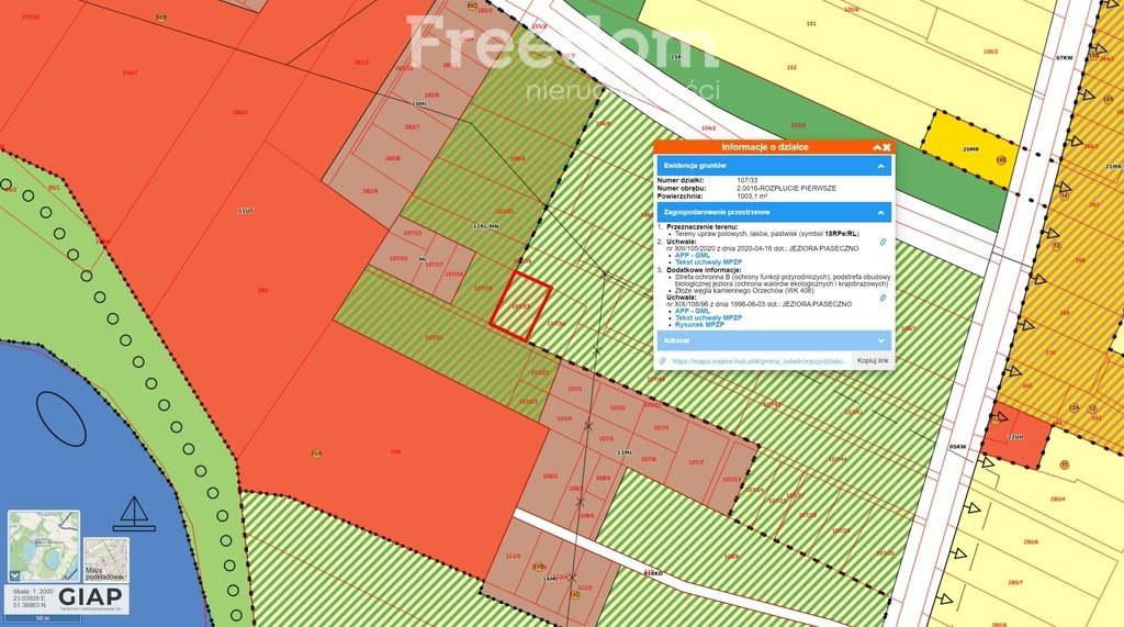 Działka rolna na sprzedaż Piaseczno  1 000m2 Foto 4