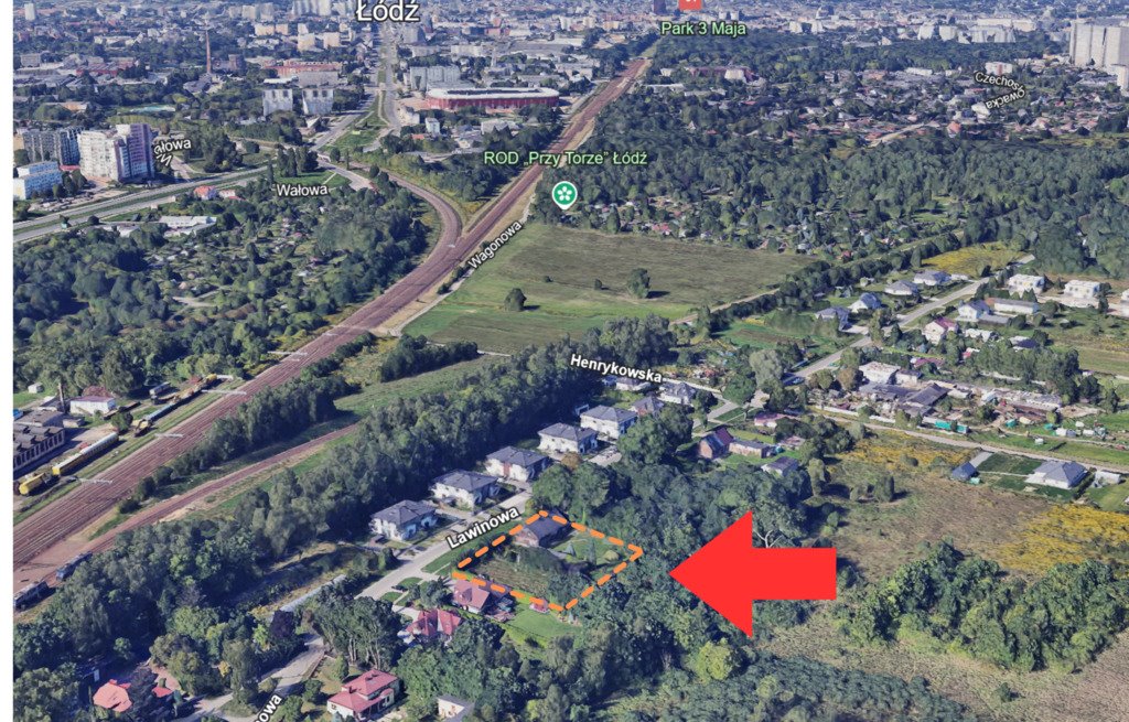 Działka budowlana na sprzedaż Łódź, Lawinowa  2 200m2 Foto 2