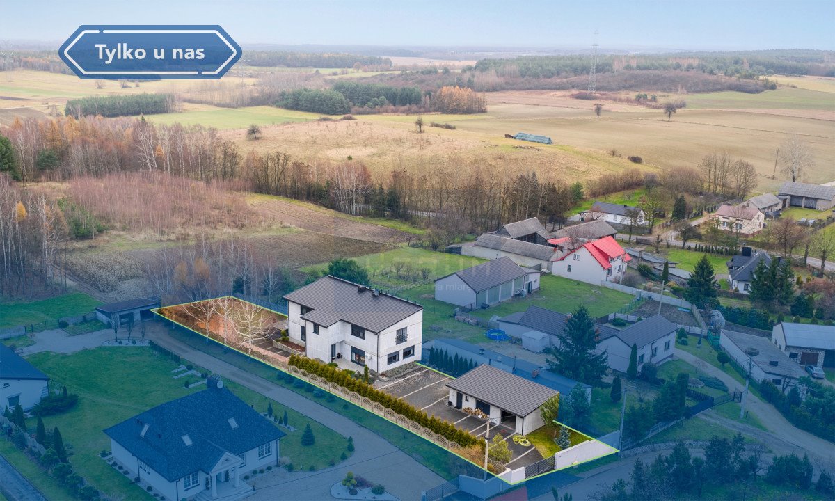 Nowoczesny dom 480 m2 z sauną, garażem i tarasem Zawada  480m2 Foto 1