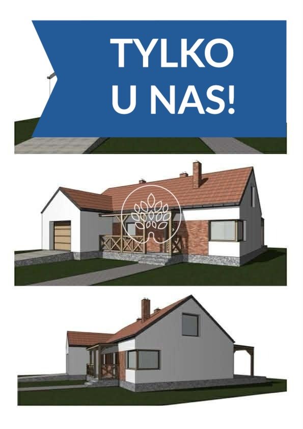 Nowoczesny dom z garażem, 146 m², 1095 m² działki Mielno  146m2 Foto 1