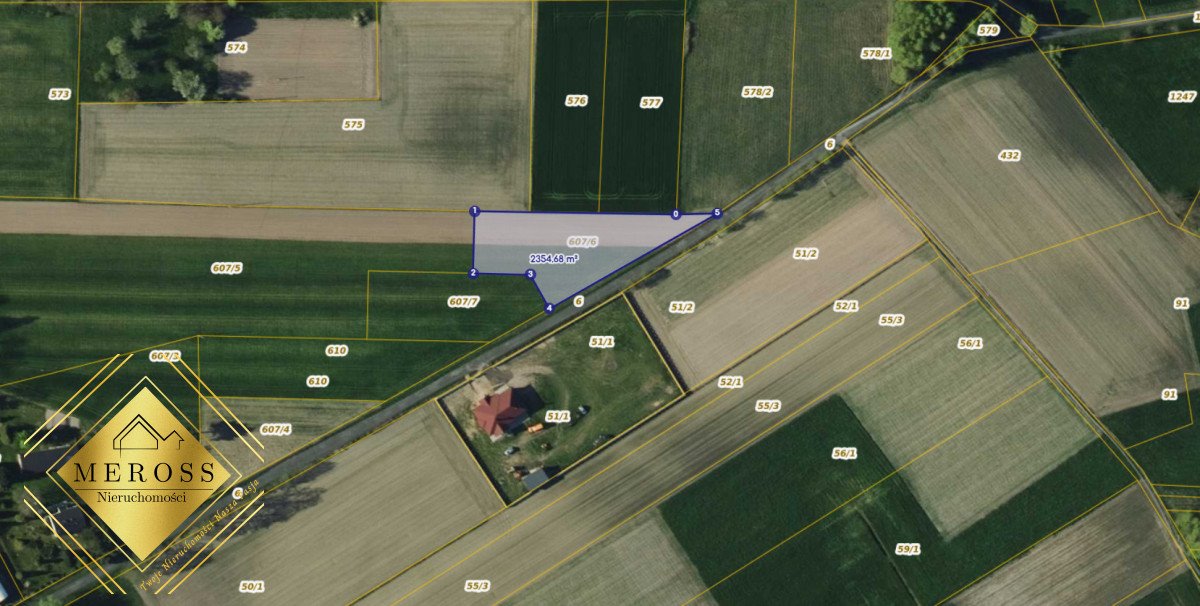 Działka budowlana na sprzedaż Konradów  2 356m2 Foto 1