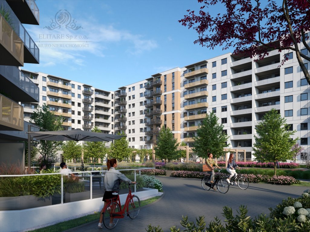 Do sprzedania 2-pokojowe mieszkanie 38,43 m² z balkonem na Krzykach Wrocław, Krzyki, Partynice  38m2 Foto 1