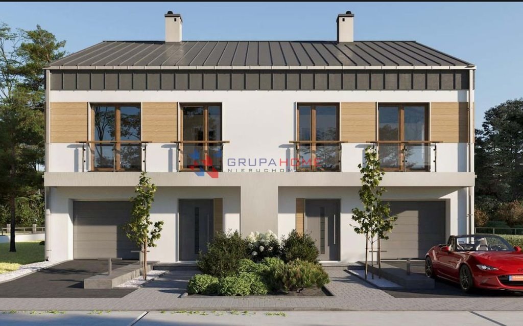 Połówka bliźniaka 160 m2, nowoczesny standard, duży strych Dawidy Bankowe  160m2 Foto 1