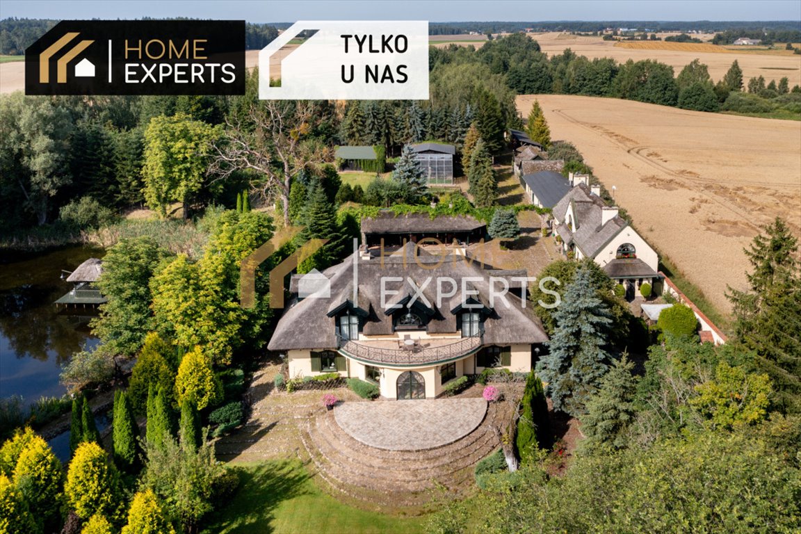 Unikalna rezydencja w Tomaszewie z dwoma domami i stawami Tomaszewo  505m2 Foto 1
