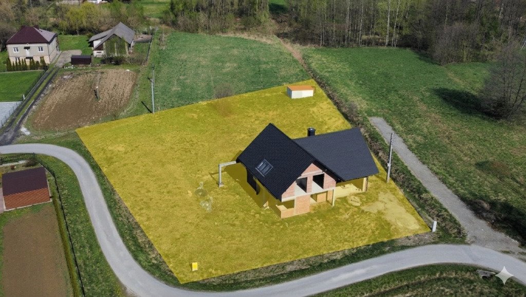 Dom wolnostojący 205 m2 z garażem w Borku Starym Chmielnik  205m2 Foto 1