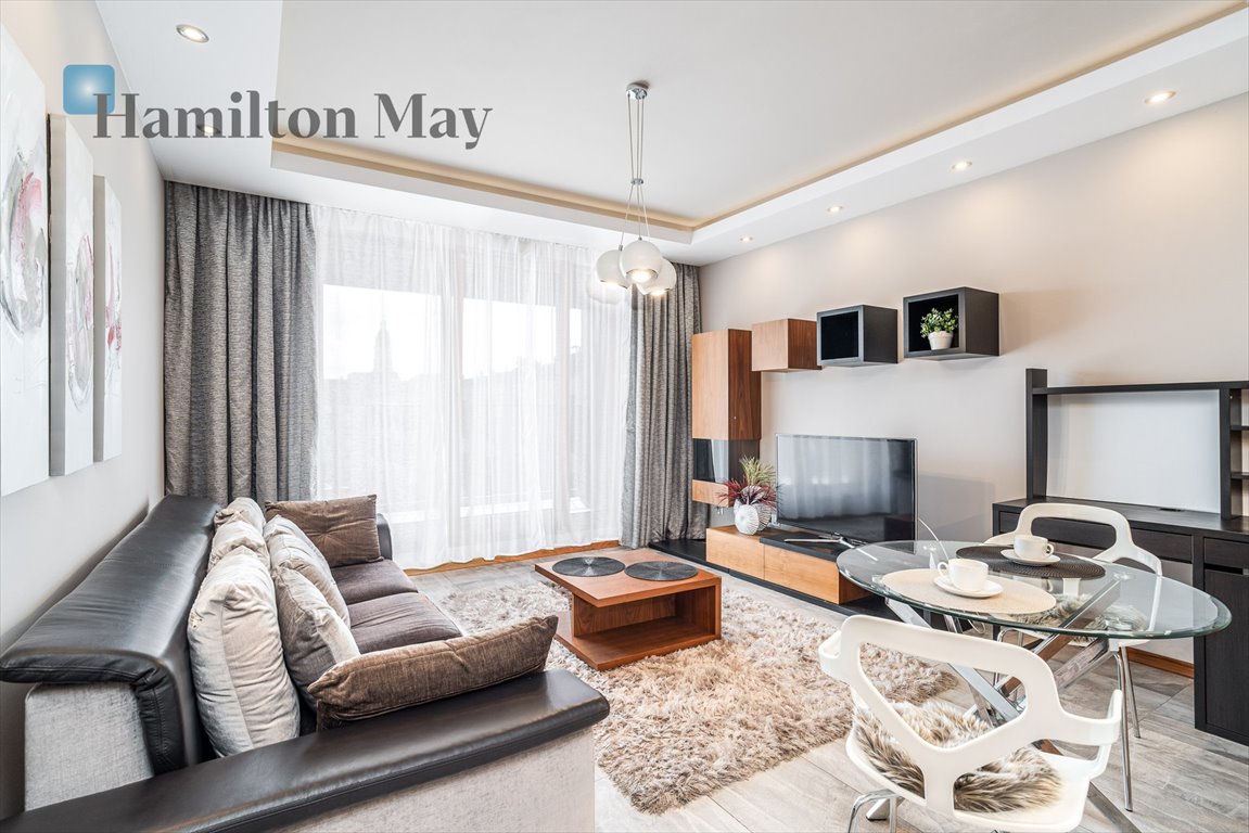 Zapraszam do wynajmu 2-pokojowego apartamentu z dużym tarasem w centrum Krakowa Kraków, Grzegórzki, Lubicz  45m2 Foto 1
