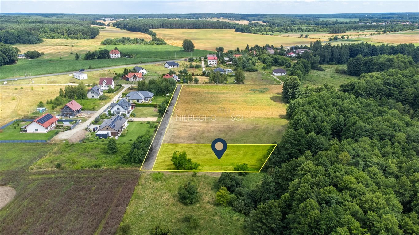 Działka 1585 m² pod dom z lasem, media, Natura 2000 Stary Wołów  1 585m2 Foto 1