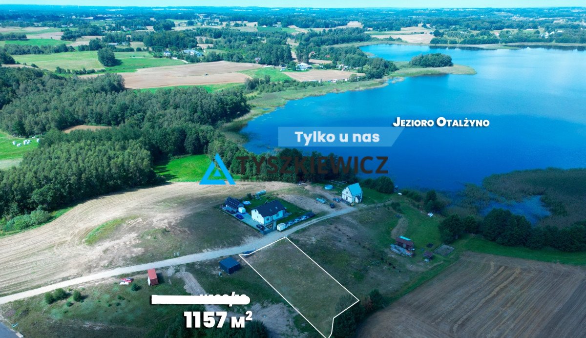 Działka budowlana na sprzedaż Pomieczyno, Otalżyno, Na Wzgórzu  1 157m2 Foto 1