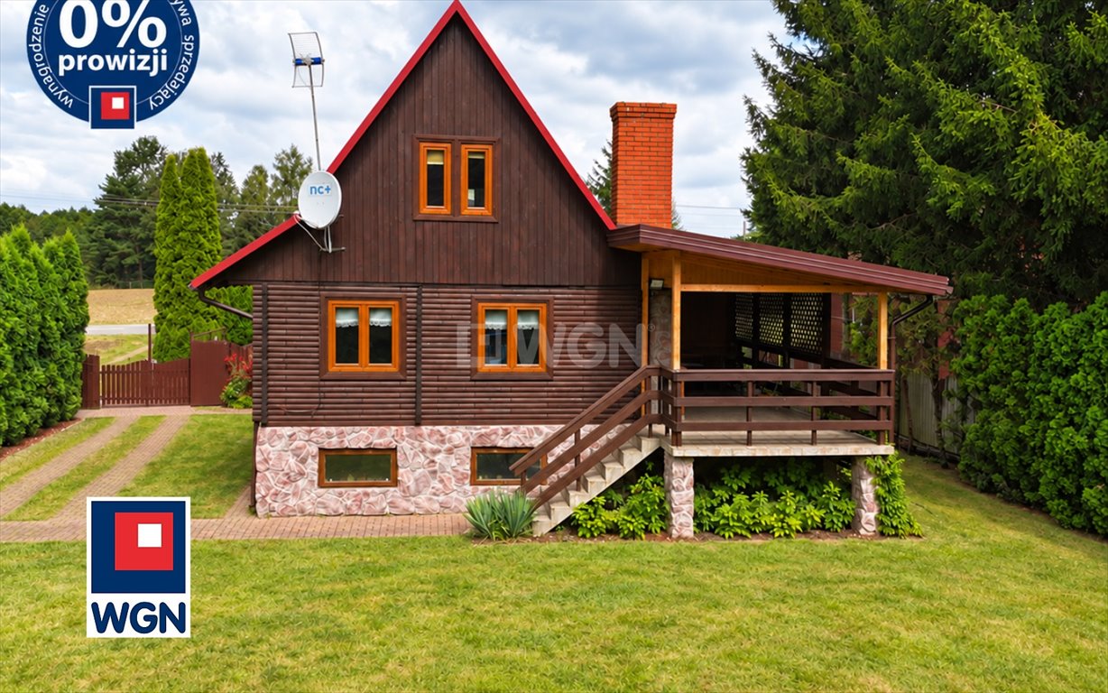 Drewniany dom 135 m² z tarasem i dużą działką - polecam! Gąsiorowo, Serock  135m2 Foto 1