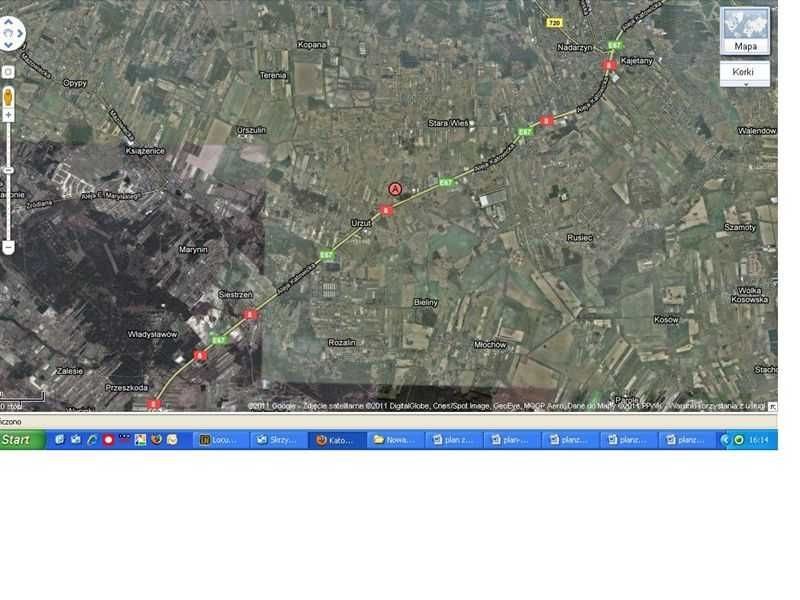 Działka przemysłowo-usługowa 2,2 ha przy trasie krajowej 8 Nadarzyn  21 900m2 Foto 1