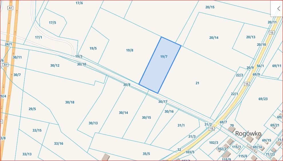 Działka przemysłowa 7 158 m² z pozwoleniem na odpady Rogówko  7 158m2 Foto 1