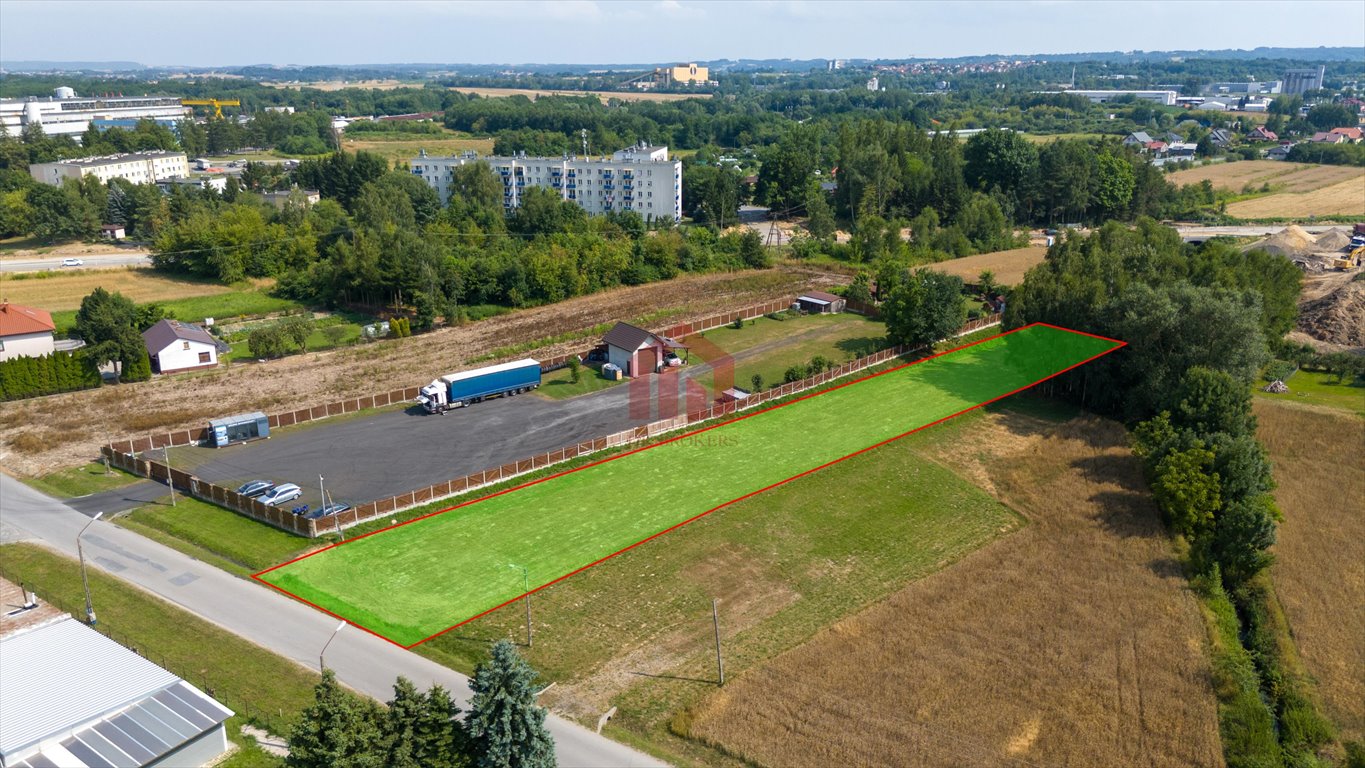 Działka budowlana na sprzedaż Ropczyce, Czekaj, al. Generała Władysława Sikorskiego  2 700m2 Foto 3