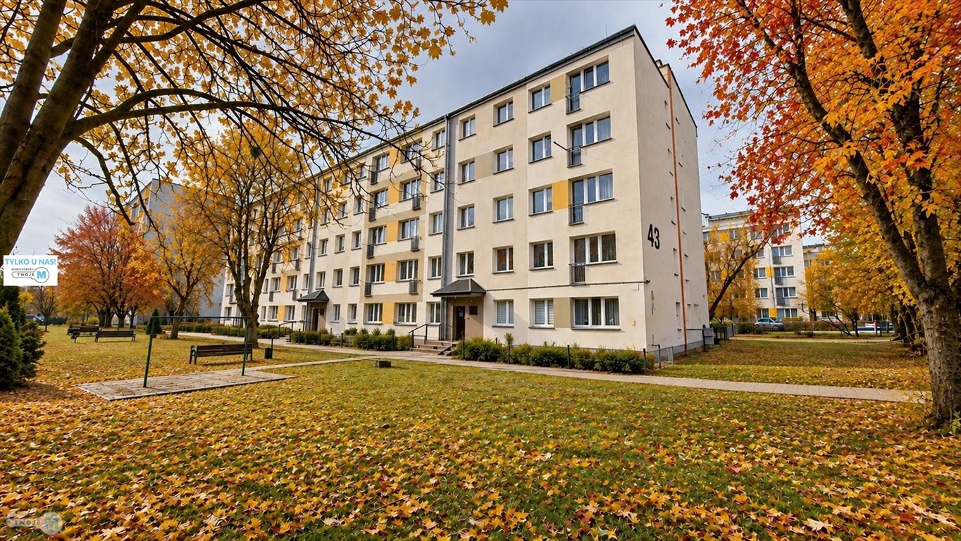 Sprzedam funkcjonalne mieszkanie 45,54 m² z 3 pokojami w Kielcach Kielce, Czarnów, Czarnów  46m2 Foto 1