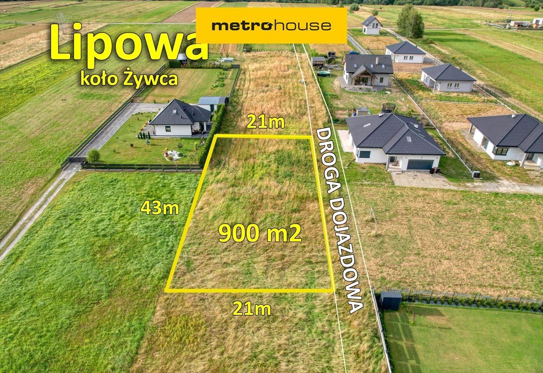 Działka 900 m² z widokiem na góry w Lipowej - zapraszam Lipowa  900m2 Foto 1