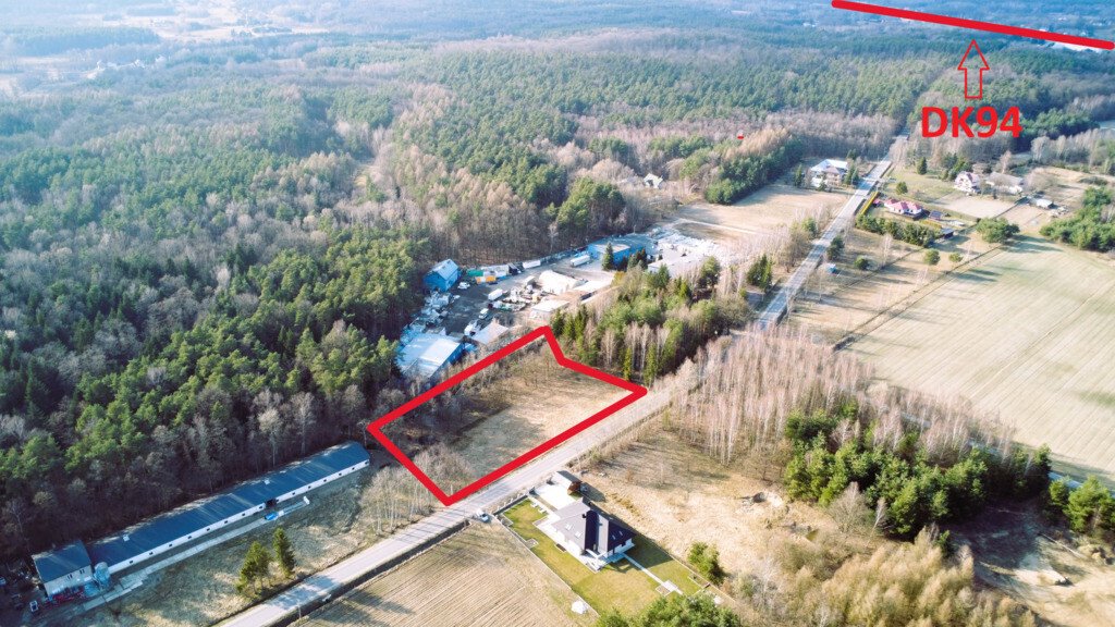 Działka inwestycyjna 4,9 ha z dostępem do drogi asfaltowej Podlesie  4 915m2 Foto 1