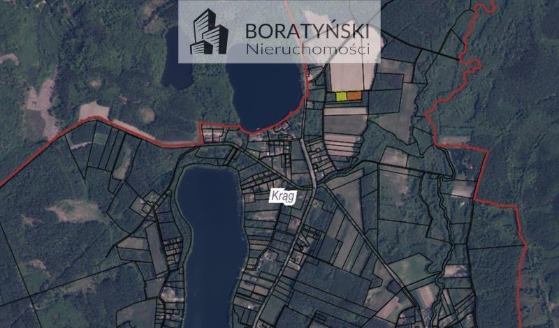 Działka 3 026 m2 w Krągu - potencjał inwestycyjny Krąg  3 026m2 Foto 1