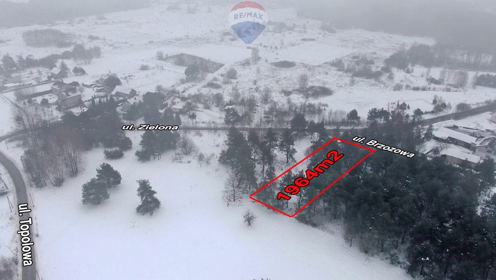 Działka budowlana na sprzedaż Grabowa, Brzozowa  1 964m2 Foto 5
