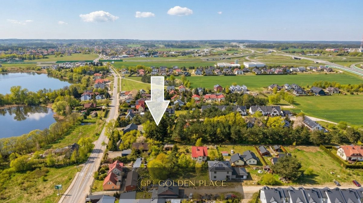 Działka 1005 m² pod dom w Chwaszczynie, blisko jeziora Chwaszczyno, Bursztynowa  1 005m2 Foto 1