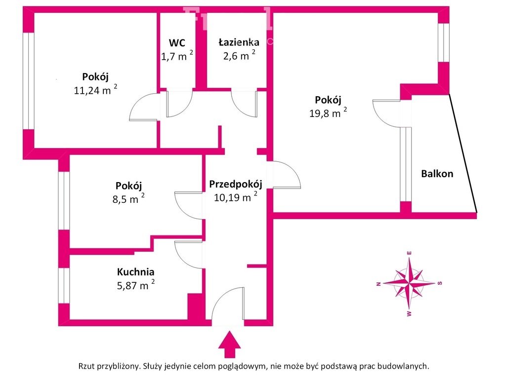 Mieszkanie trzypokojowe na sprzedaż Warszawa, Eugeniusza Szwankowskiego  62m2 Foto 11