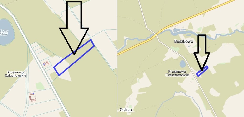 Działka rolna 1,21 ha w Prusinowie – atrakcyjna cena! Prusinowo  58 800m2 Foto 1