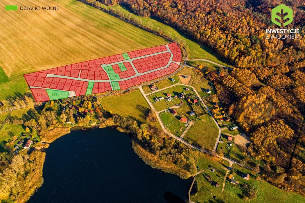 Działka budowlana na sprzedaż Balewo, Ostatnie wolne działki 100 m od jeziora!  668m2 Foto 3