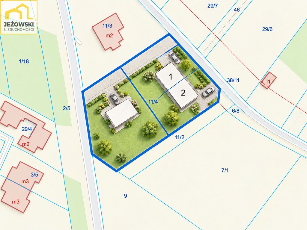 Działka 1380 m² pod dom w Wilanowie - polecam Warszawa, Wilanów, Kępa Zawadowska, Włóki  1 380m2 Foto 1