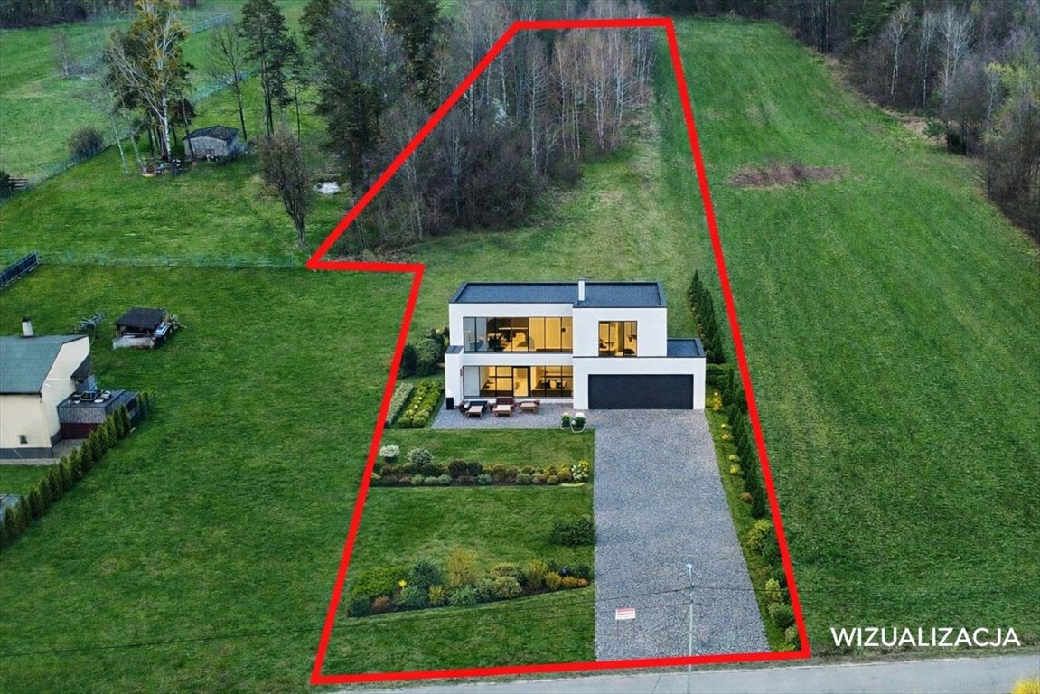 Działka 6094 m² z częścią budowlaną, media, las, Woźniki Drogobycza  6 094m2 Foto 1