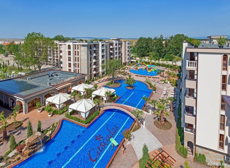 Umeblowane studio z balkonem w Cascadas Resort, 34 m² Bułgaria, Sunny Beach, Cascadas Family Resort, Sunny Beach  34m2 Foto 1