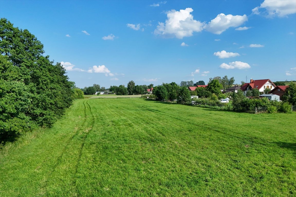 Działka 3434 m² z warunkami zabudowy, widok na pola Łaziska  3 434m2 Foto 1