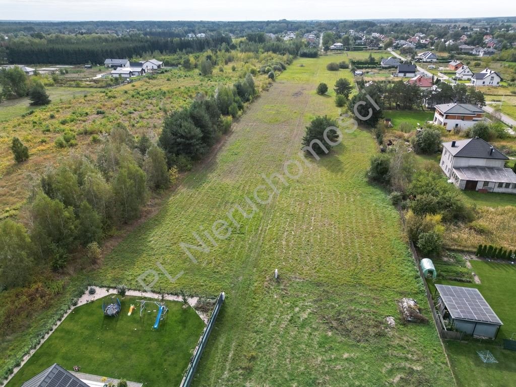 Działka budowlana 1294 m² w Ruscu, media, pierwsza linia Rusiec  1 294m2 Foto 1