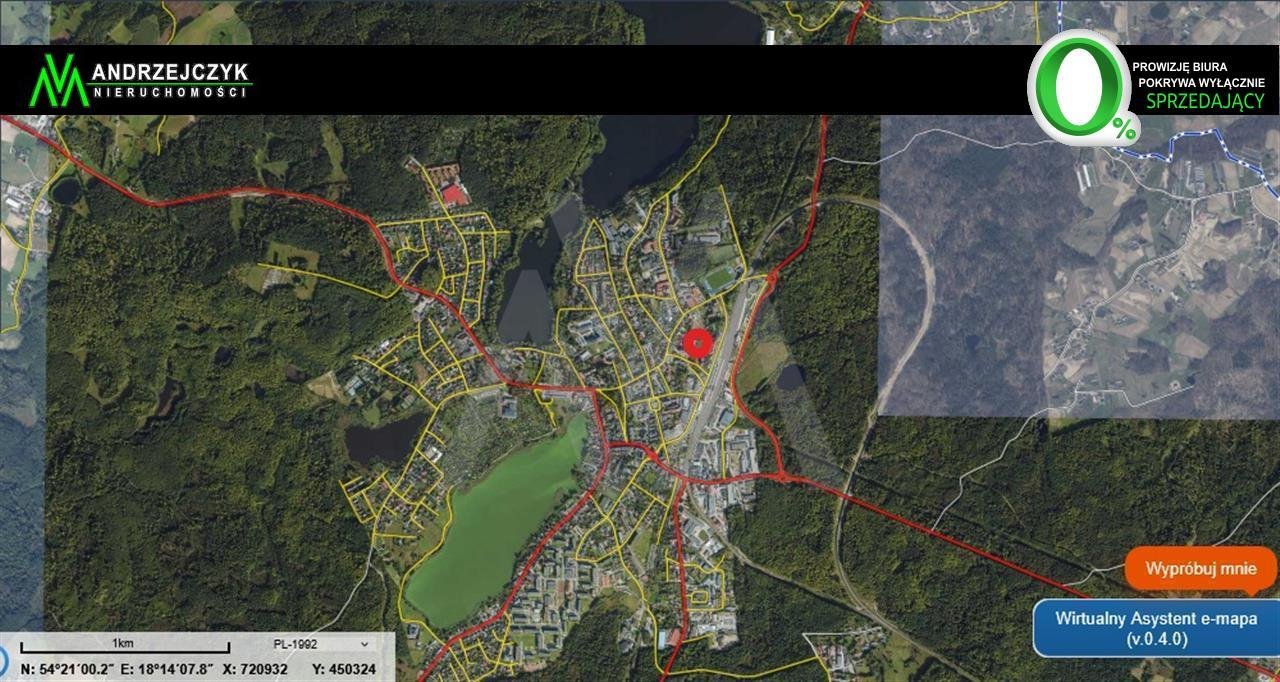 Działka pod zabudowę wielorodzinną i usługi, 4086 m2 Kartuzy, 3 MAJA  4 086m2 Foto 1