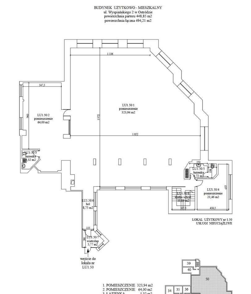 Lokal użytkowy na sprzedaż Ostróda, ul. Stanisława Wyspiańskiego  494m2 Foto 14