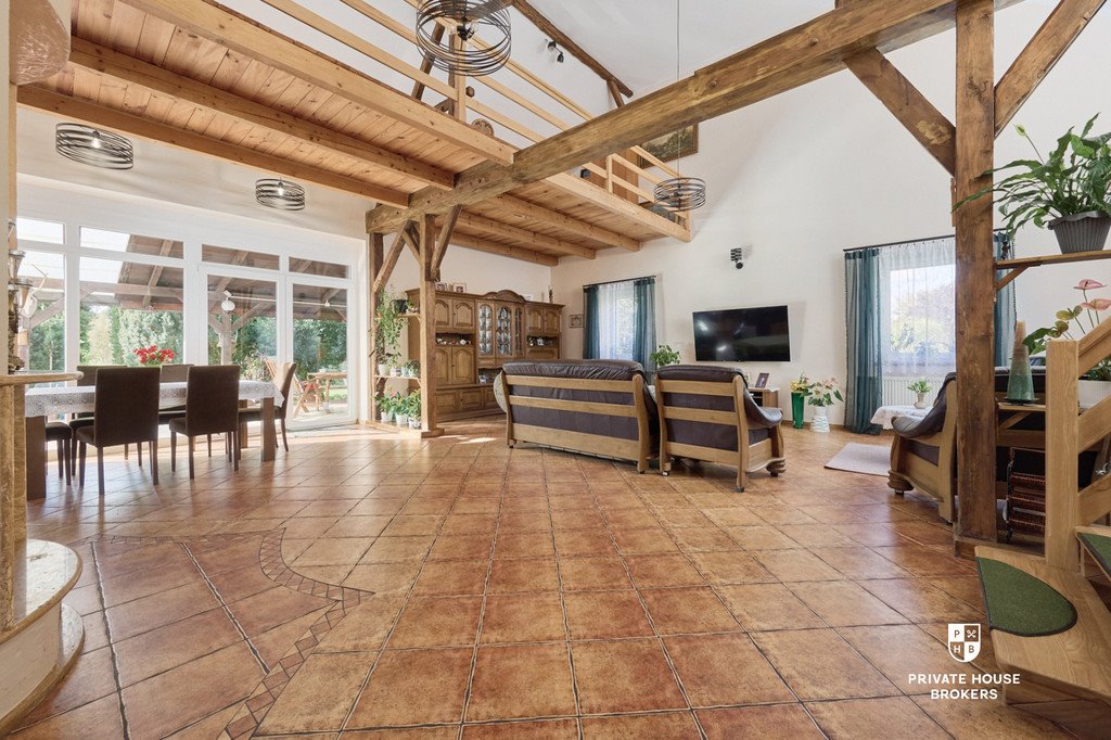Polecam urokliwy dom 300m² z kominkami i dużym tarasem Brzezinki, Lazurowa  300m2 Foto 1