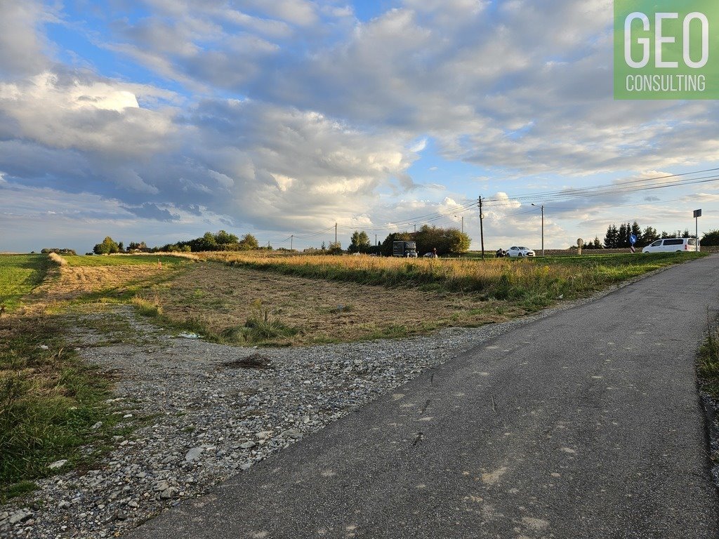 Działka budowlana na sprzedaż Biały Kościół, Działka z pozwoleniem na budowę myjni samochodowej pod Krakowem  1 500m2 Foto 1