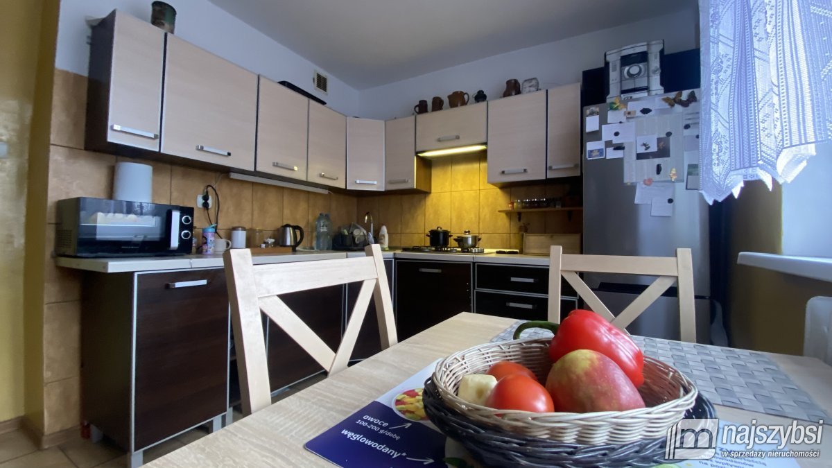 Przestronne 2 pokoje z balkonem, kuchnia, piwnica, parking Dobra, Centrum  55m2 Foto 1