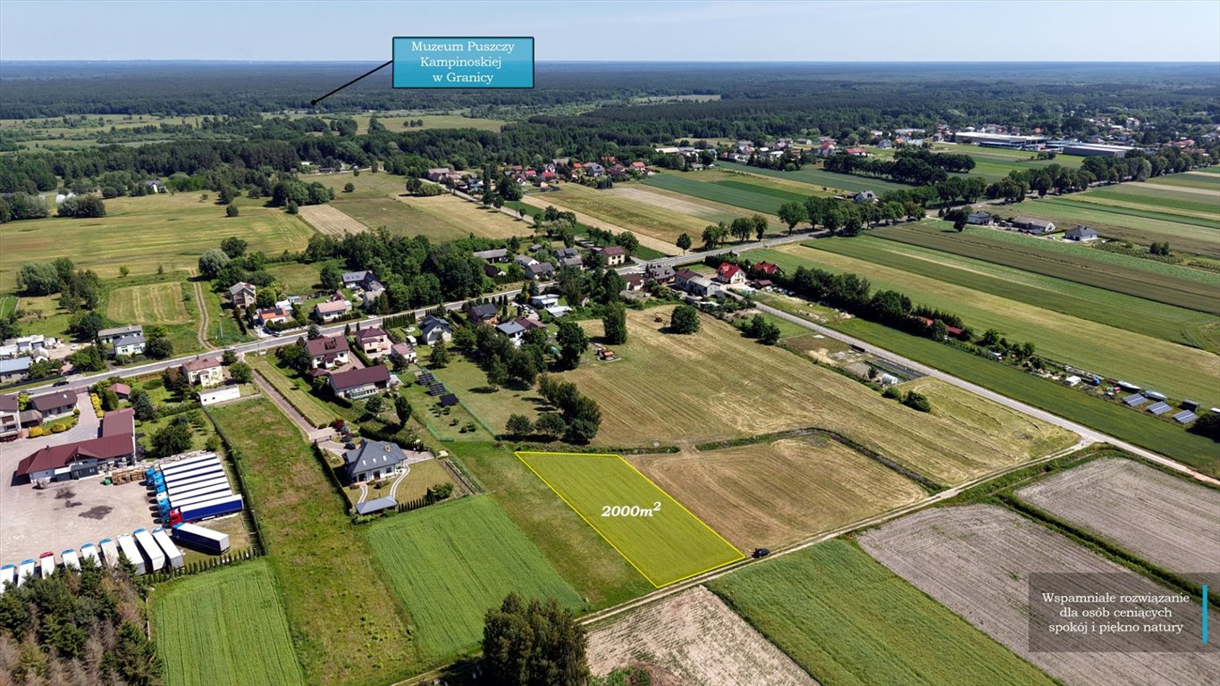 Na sprzedaż działka 2000 m² w Komorowie - idealna pod inwestycję Komorów  2 000m2 Foto 1