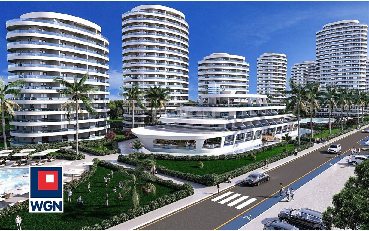 Luksusowy apartament z basenem i widokiem na morze Cypr, Yeni Iskele, Yeni Iskele  45m2 Foto 1