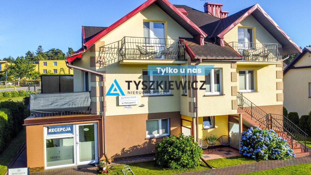 Pensjonat nad morzem, 11 pokoi, ogród, parking, blisko plaży Jastrzębia Góra, Pucka  261m2 Foto 1