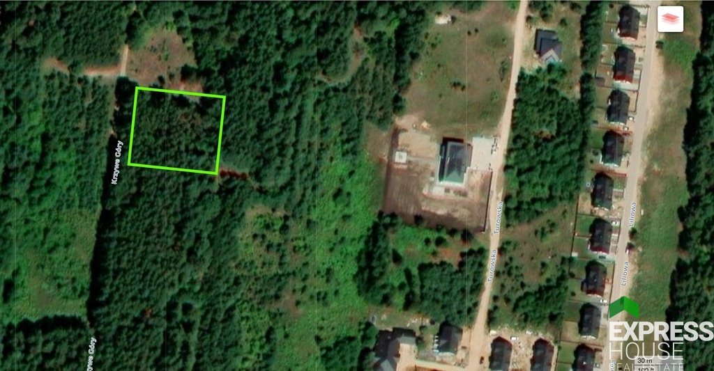 Działka 3104 m2 z lasem pod dom w spokojnej okolicy Nowodworce, Krzywe Góry  3 104m2 Foto 1