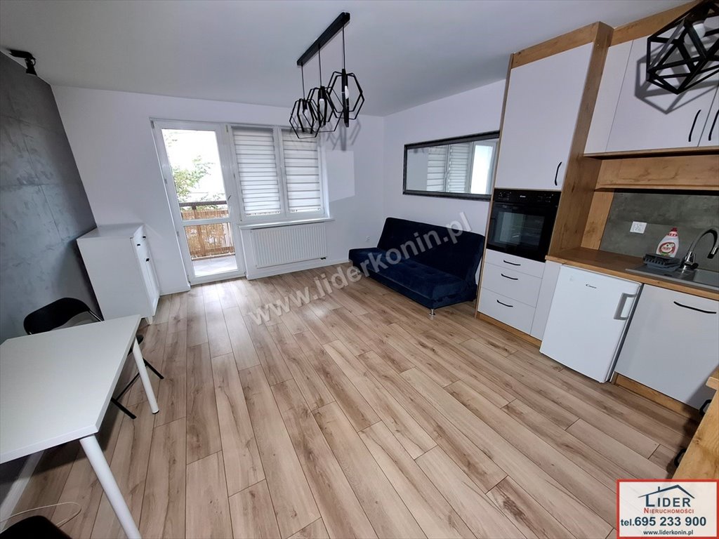 Komfortowe 40 m² z balkonem, pełne wyposażenie Konin, Chorzeń  40m2 Foto 1