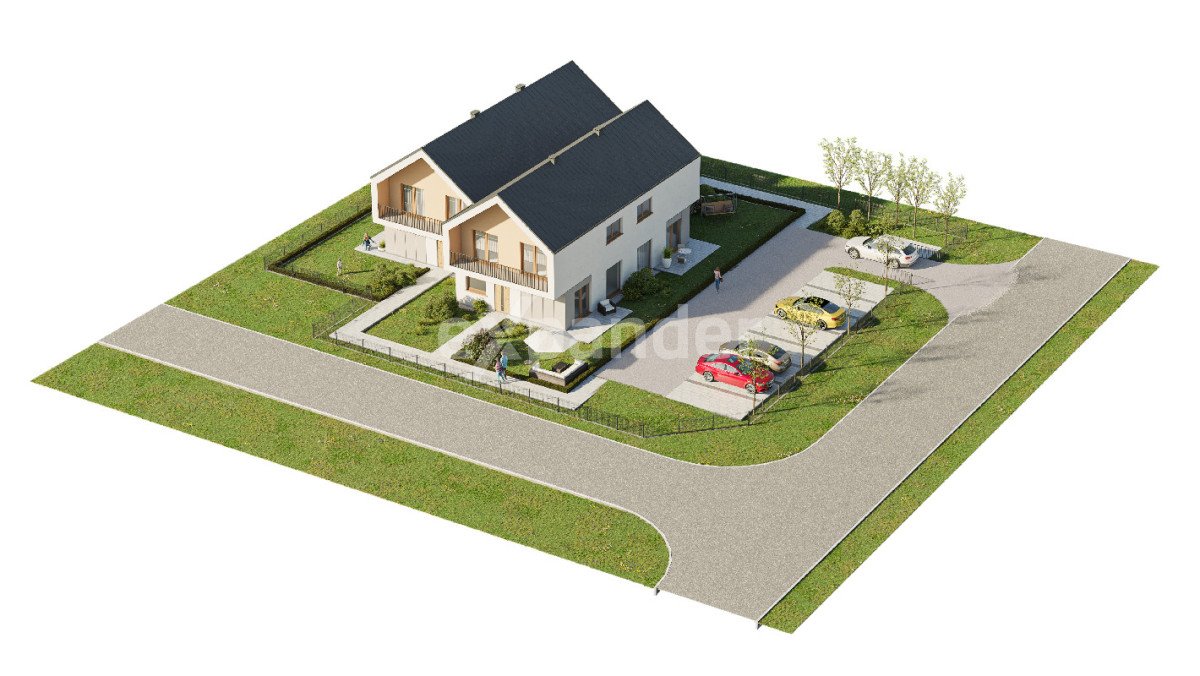 Mieszkanie czteropokojowe  na sprzedaż Łochowo, Brzozowa  92m2 Foto 1