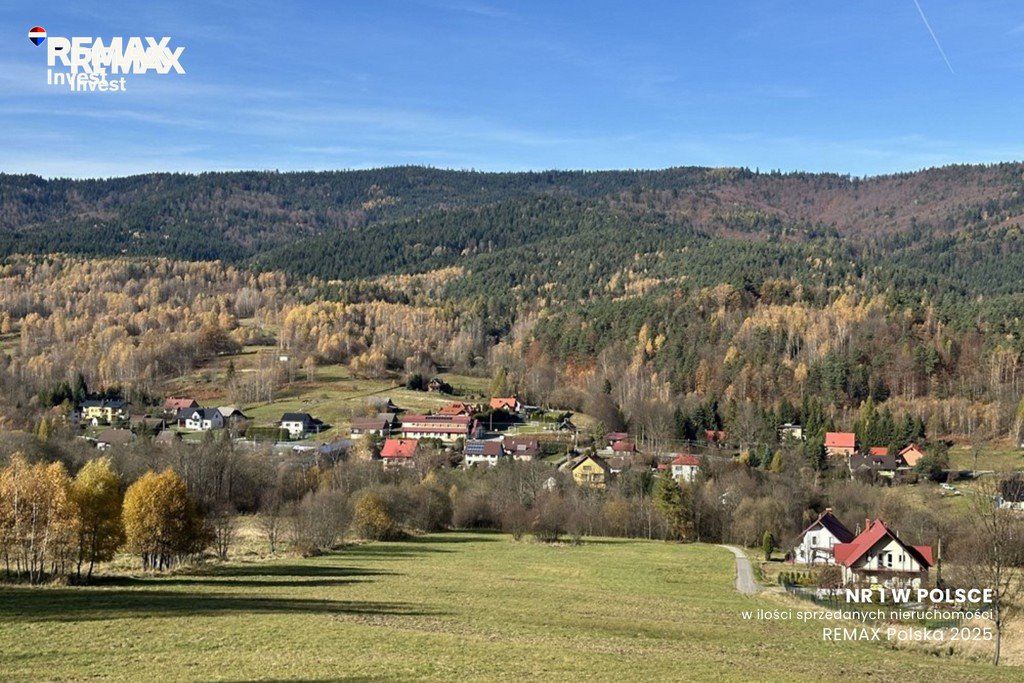 Malownicza działka 1500 m² pod dom w górach Las, Bacówka 0  1 500m2 Foto 1