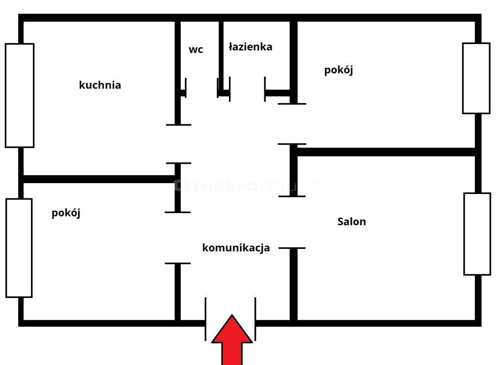 Mieszkanie trzypokojowe na sprzedaż Mińsk Mazowiecki, Warszawska  61m2 Foto 15