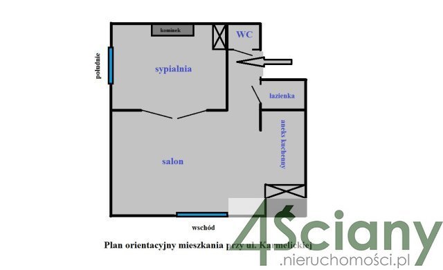 Mieszkanie dwupokojowe na sprzedaż Warszawa, Śródmieście, Muranów, Karmelicka  37m2 Foto 1