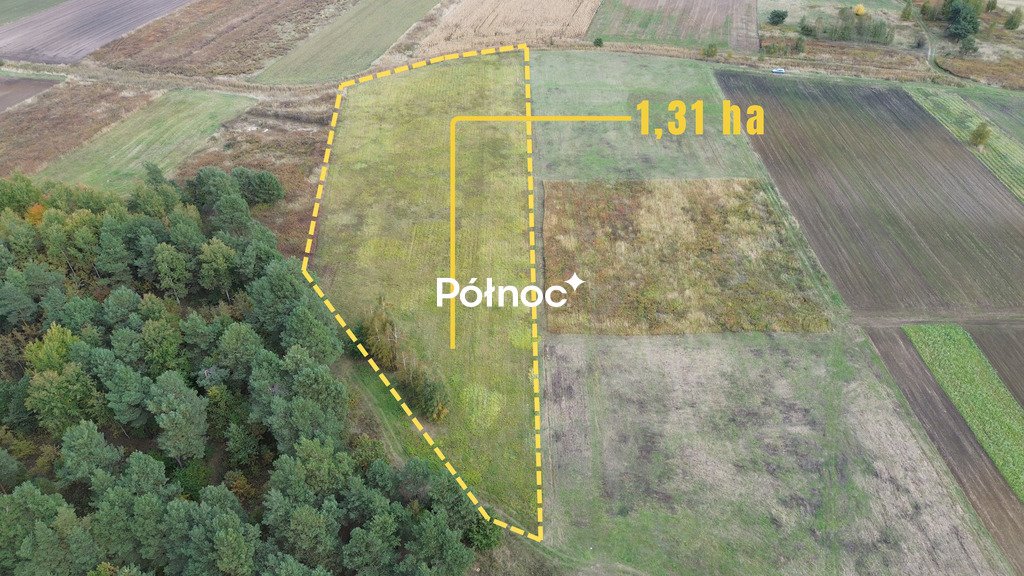 Działka 13 104 m2 z dostępem do mediów, cicha okolica Tarnobrzeg, Sobów, gen. J. Bema  13 104m2 Foto 1