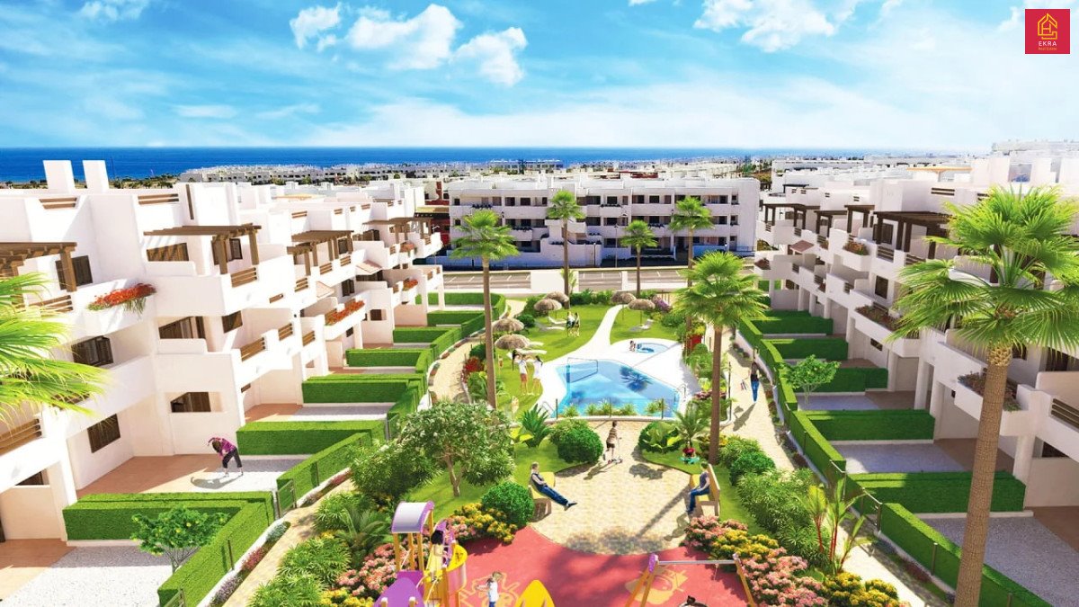 Nowoczesny apartament z widokiem na morze w Almerii Hiszpania, Almería, Pl. S-Rtu6  53m2 Foto 1