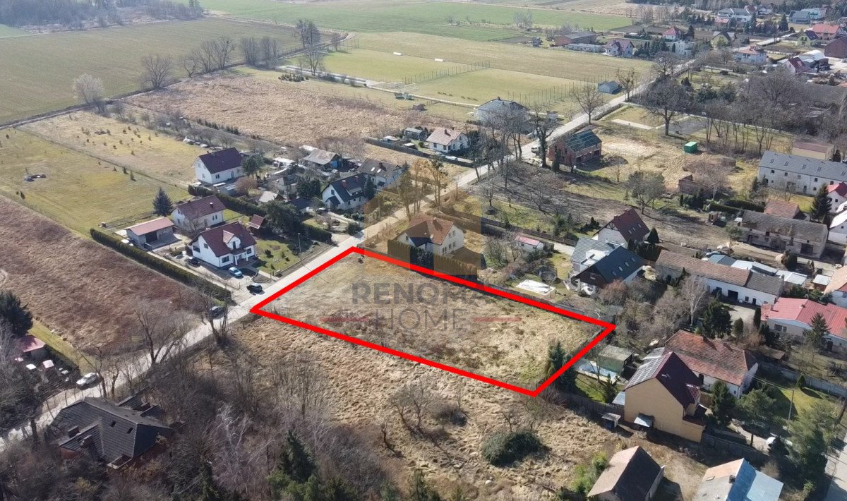 Duża działka 2273 m² z możliwością podziału, dostęp asfaltowy Wrocław, Jerzmanowo  2 273m2 Foto 1