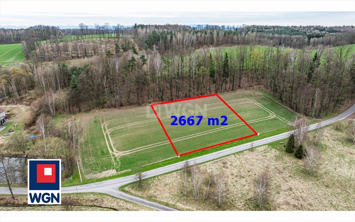 Działka 2667 m² pod zabudowę w Nowych Jaroszowicach polecam Nowe Jaroszowice, Nowe Jaroszowice  2 667m2 Foto 1